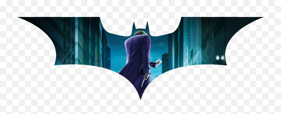 Joker In Batman Logo Photo By - Logos De Batman Png,Batman Joker Logo