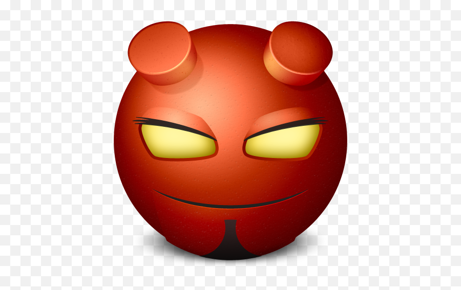 Hellboy Emoji - Hellboy Icon Png,Hellboy Png