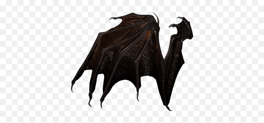 Realistic Demon Wings Png - Wing Of Devil Png Full Size Realistic Dragon Wings Png,Wing Png