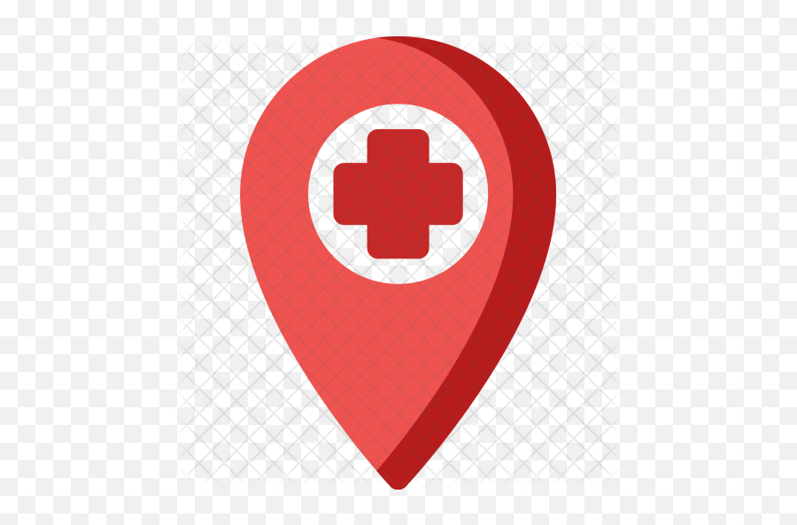 Hospital Location Icon - Hospital Location Icon Png,Location Logo Png
