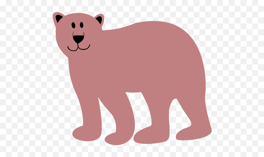 Bear Old Rose Art 555px 20 - Clipart Bear Transparent Png Portable Network Graphics,Bear Transparent