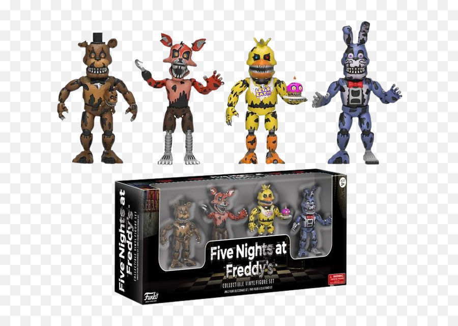 Nightmare Foxy Png - Five Nights At Figures,Five Nights At Freddy's Png