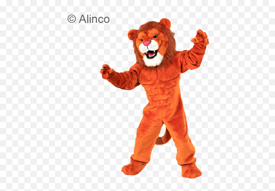 Power Cat Lion Mascot Costume - Vestiti Carnevale Tema Re Leone Png,Lion Mascot Logo