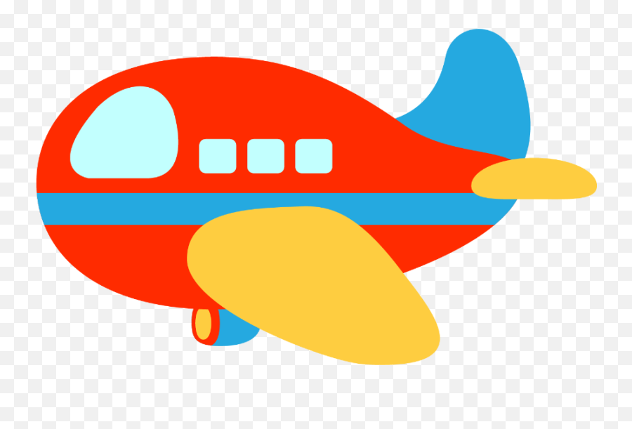 Airplane Aircraft Clip Art - Meios De Transporte Desenho Png,Airplane Clipart Png