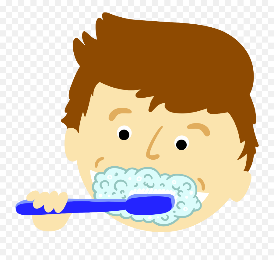 Brush Teeth Clipart Transparent - Brush Teeth Icon Kids Png,Tooth Clipart Png
