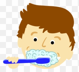 Brush Teeth Clipart Transparent - Icon Kids png