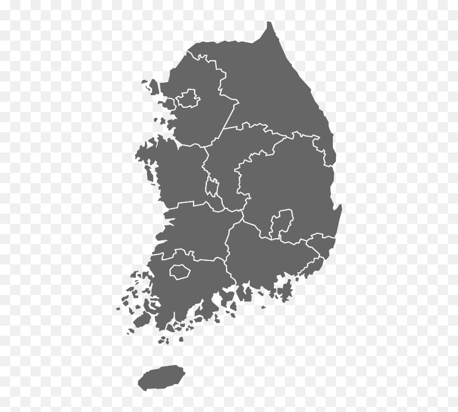 Republic Of Korea - Map Of South Korea Png,South Korea Png