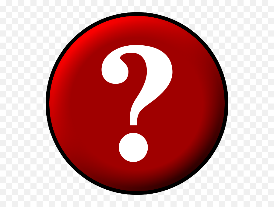 Red - Big Red Question Mark Png,Circulo Rojo Png