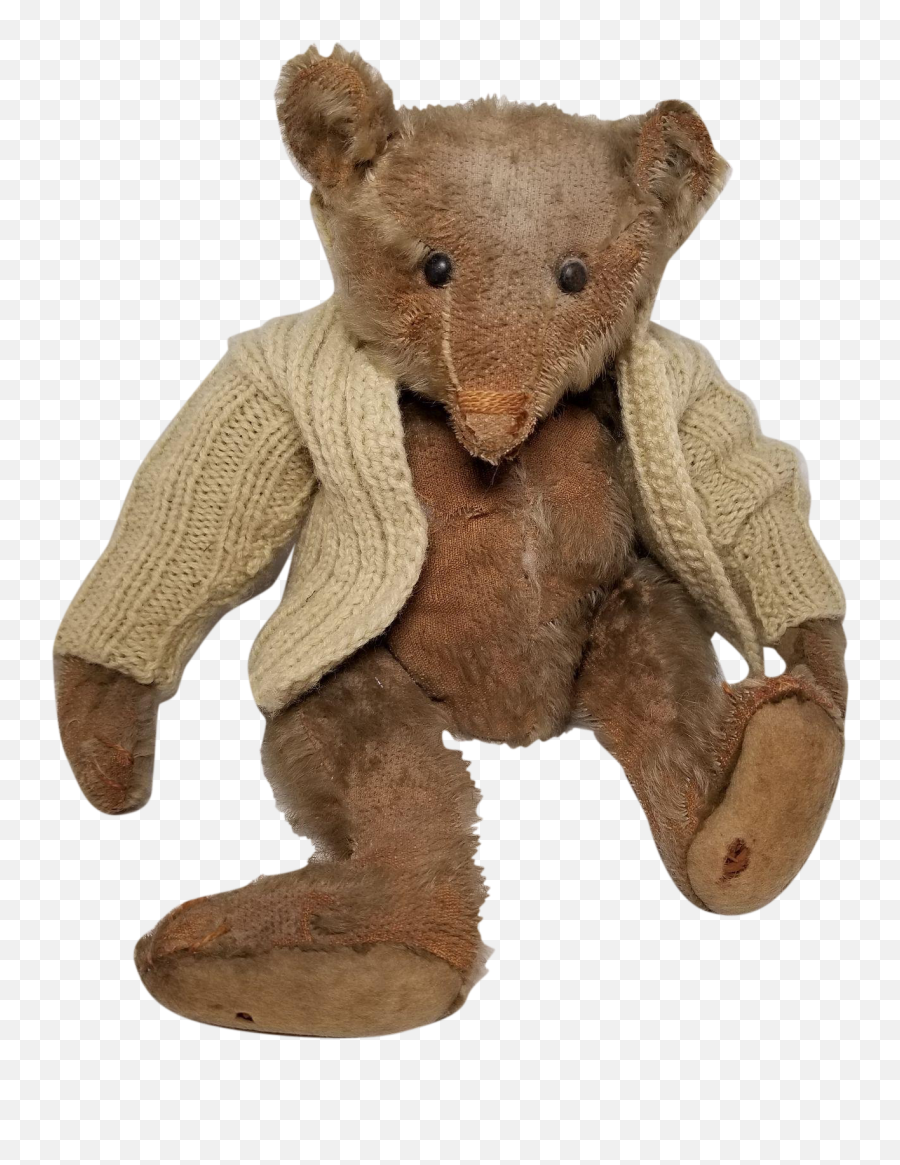 Early Blank Button Steiff Teddy Bear - Teddy Bear Png,Blank Button Png