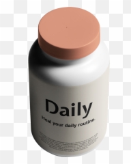 Daily - Heal Your Daily Routine Png,Pill Bottle Png