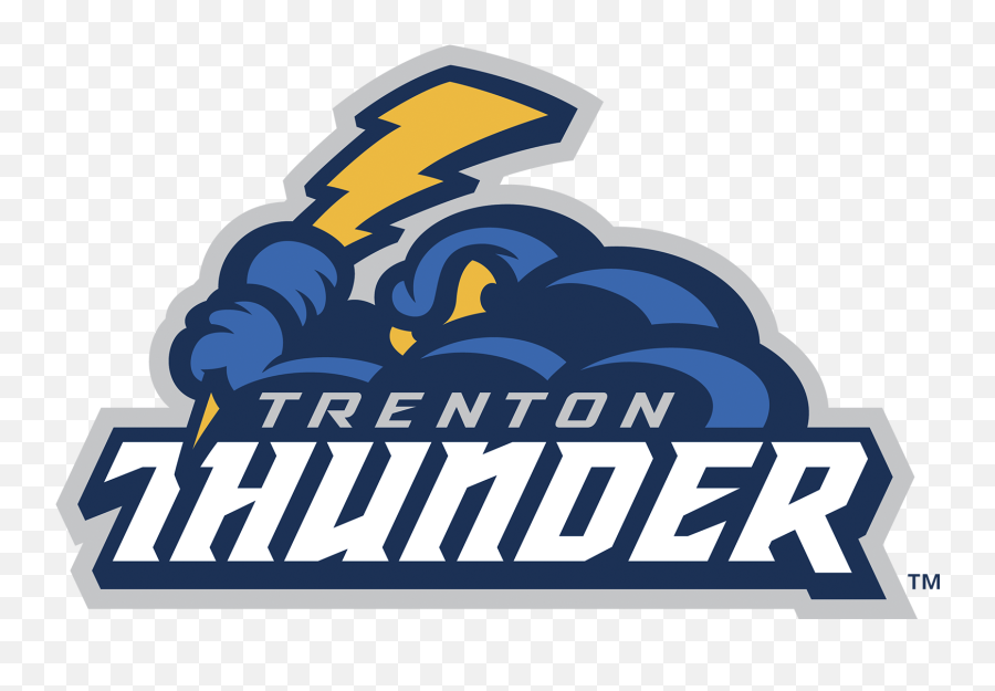 Trenton Thunder Logo And Symbol Meaning History Png - Vector Trenton Thunder Logo,Thunder Png
