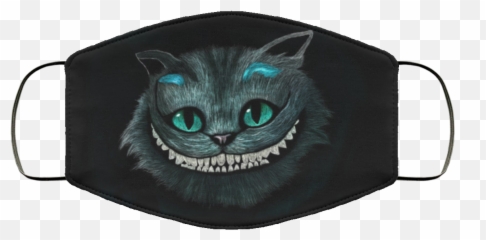 Sale For Cheshire Cat Face Mask Washable Reusable - Michael Myers Face Mask Png,Cheshire Cat Png