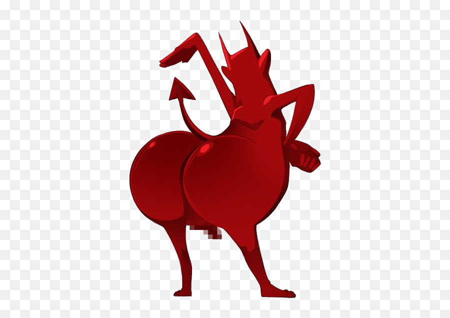 Cow And Chicken Red Guy - Cow And Chicken Red Devil Red Devil Red Cow And Chicken Png,Devil Png