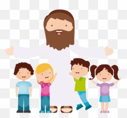 Download Jesus Vector 160 By Minayoussefsaleb - Transparent Con Niños Png