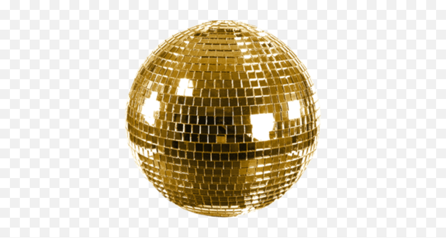 Shiny Gold Disco Ball Transparent Png - Gold Disco Ball Png,Disco Ball Png