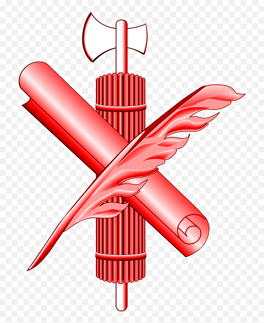 Red Fasces - Red Fasces Png,Quill Png