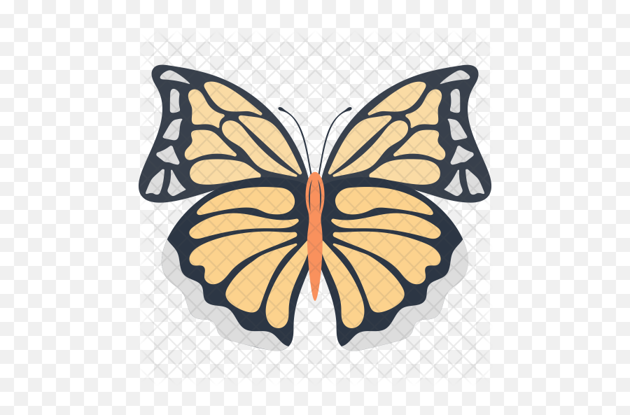 Monarch Butterfly Icon - Girly Png,Monarch Png