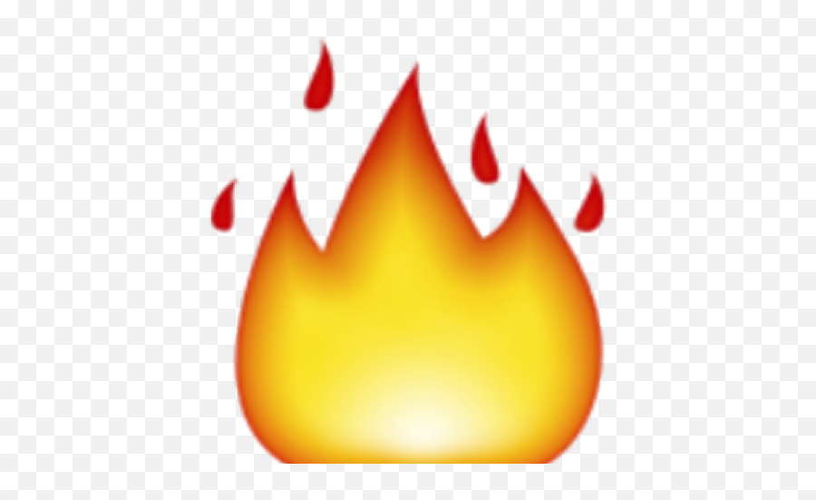 Flame Clipart Fire - Fire Emoji Transparent Background Png Fire Emoji Transparent,Flame With Transparent Background