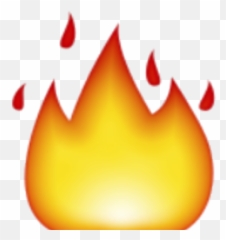 Flame Clipart Fire - Emoji Transparent Background Png
