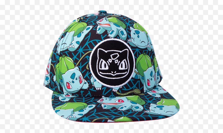 Backwards Snapback Png - Apparel Pokemon Cap Bulbasaur For Teen,Bulbasaur Png