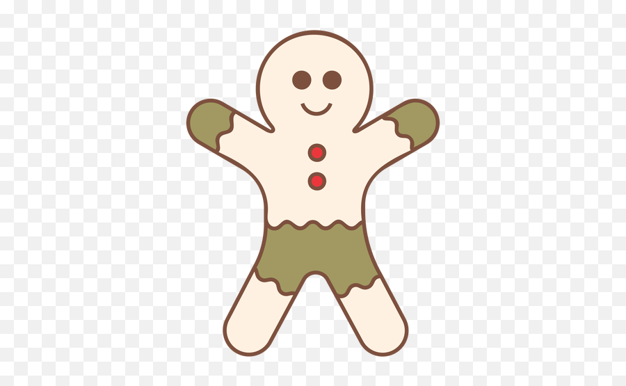 Christmas Gingerbread Man Cool - Transparent Png U0026 Svg Happy,Gingerbread Png