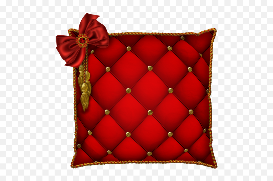 Red Pillows Png 28438 - Free Icons And Png Backgrounds Cushion,Pillow Transparent Background
