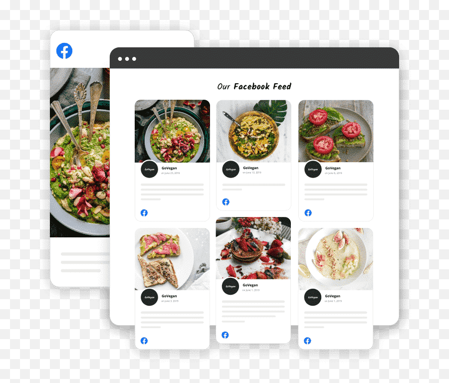 Embedalbum Embed Facebook Gallery Instagram And Twitter Feeds - Superfood Png,Facebook Twitter Instagram Logo