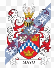 Mayo Family Crest Coat Of Arms And Name History - Hickman Coat Of Arms Png,Mayo Png