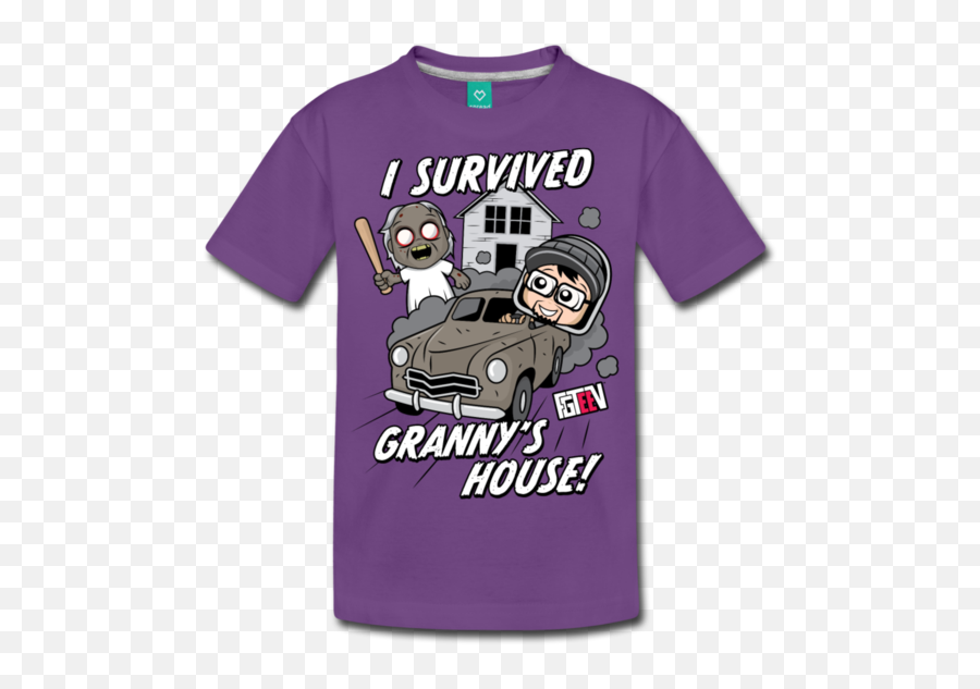 I Survived Grannys House T - Fgteev I Survived House Png,Granny Png