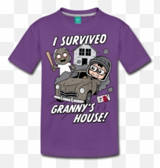 I Survived Grannys House T - Fgteev I Survived House Png,Granny Png