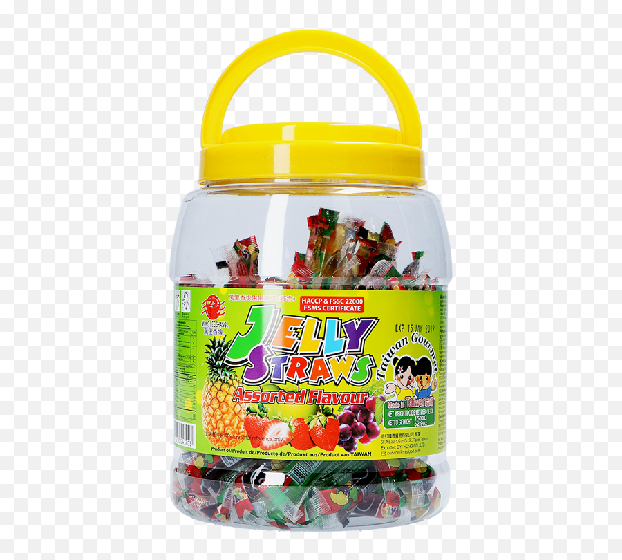 Tradinghouse Tw Jelly Straws With Fruit Beagley Copperman - Water Bottle Png,Jelly Jar Png