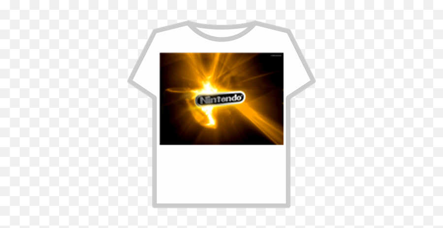 Nintendo Logo Light Yellow - Roblox Black Louis Vuitton T Shirt Roblox Png,Nintendo Logo Font