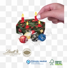 Bespoke Advent Wreath Box Christmas - Distinctive Lindt Png,Advent Wreath Png