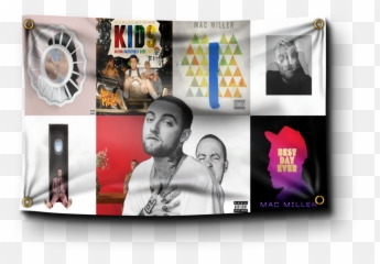 Mac Miller Flag - Mac Miller Album Cover Poster Png,Mac Miller Png