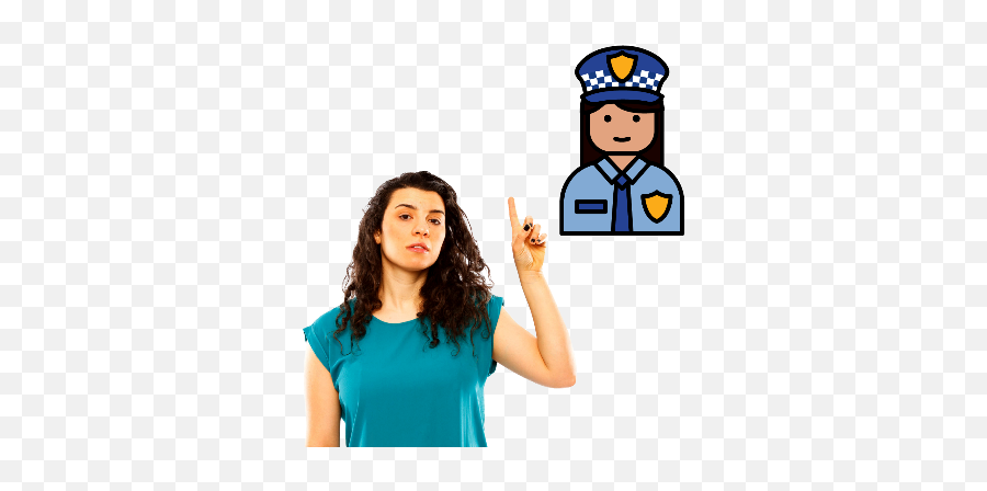 Your Rights With The Police Courts And Prisons - Sign Language Png,Police Officer Icon