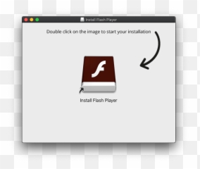 Remove Fake Adobe Flash Player Update - Double Click On The Image To Start Your Installation png