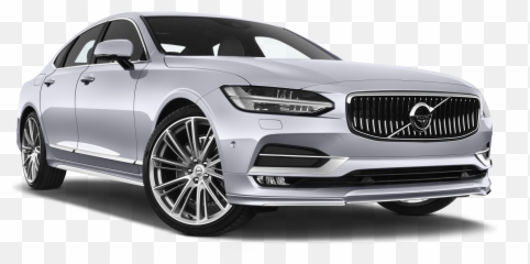 Download Hd Volvo S90 Company Car Front View Transparent Png - Volvo S90 Png,Car Front View Png