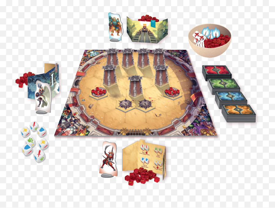 Arena For The Gods Review - Dice Arena Board Game Png,Icon Combat Arena