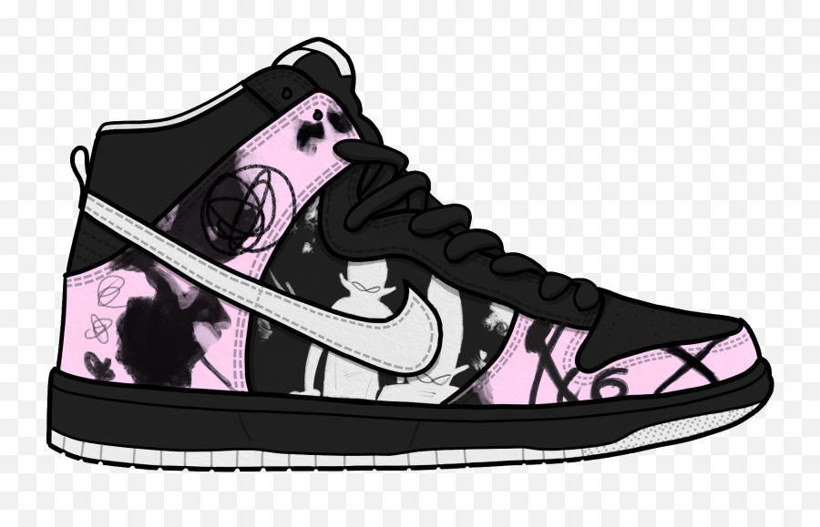 Most Iconic Nike Sbs From Each Box Era Hypebeast - Cartoon Nike Shoes Png,Nike Transparent