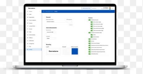 Learning Management Platform Powered By Ai And Ar Samelane Lms - Vertical png