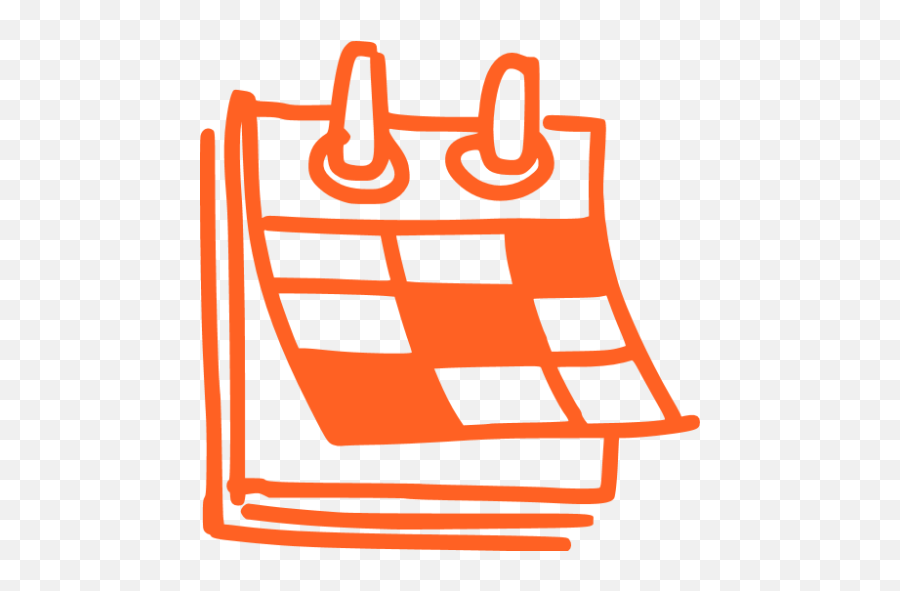 Calendar Icons Images Png Transparent - Calendar Icon Orange,Calndar Icon