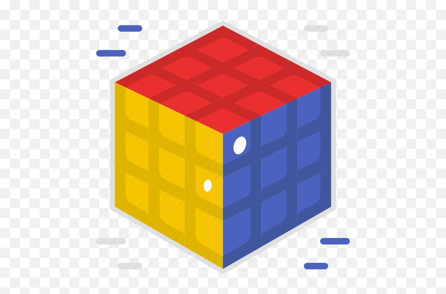 Cube Education Entertainment Gaming Puzzle Icon - Horizontal Png,Cube Icon Vector