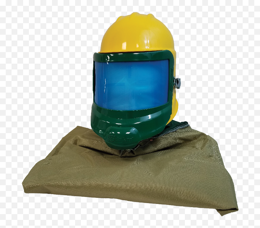 Sandblasting Helmets Lenses U0026 Breathing Air Blast Booths - Welding Helmet Png,Icon 1000 Hood Leather Jacket