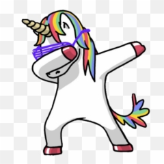 Dab Transparent Png Clipart Free - Dabbing Unicorn