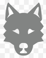 Wolf Face Emoji For Facebook Email - png