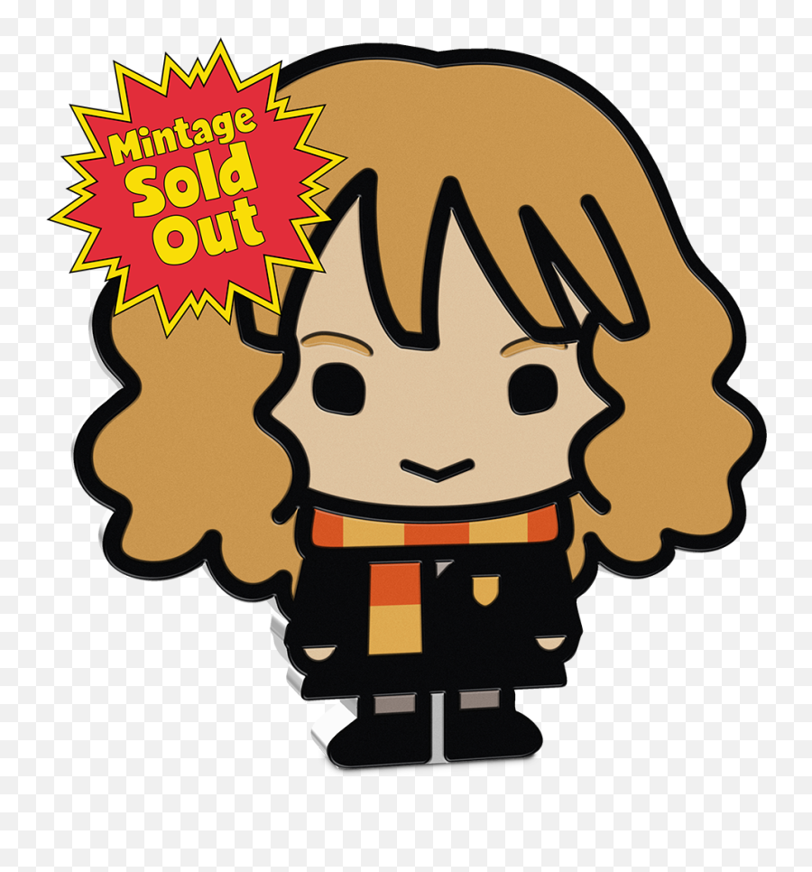 Sold Out Chibi Coin Collection Harry Potter Series U2013 Hermione Granger 1oz Silver - Hermine Granger Cartoon Png,Voldemort Icon