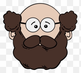 Barba Cara Hombre - Gráficos Vectoriales Gratis En Pixabay Clip Art Person Face Png,Bigote Png