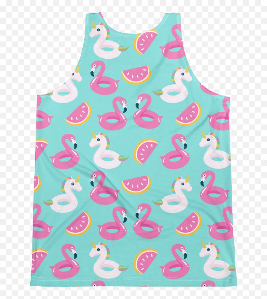 Pool Party Allover Tank Top - Cartoon Png,Pool Party Png