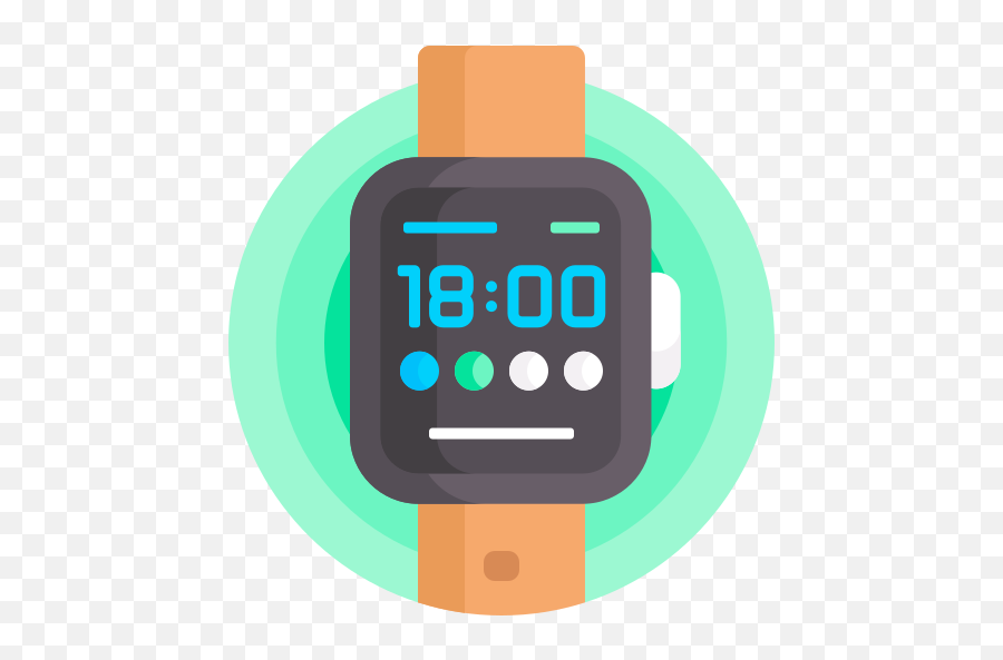 Digital Watch - Free Electronics Icons Smart Device Png,Digital Watch Icon