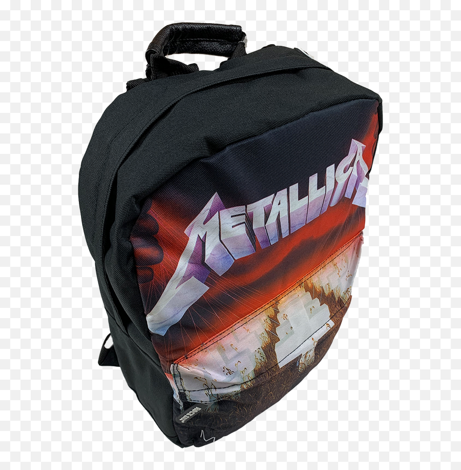 Metallica - Master Of Puppets Backpack Hiking Equipment Png,Metallica Icon Hd